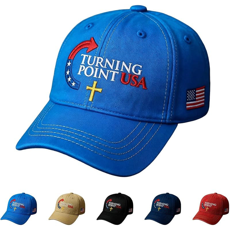 American Turning Point Patriotic Baseball Cap Unisex Adjustable Breathable