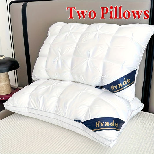 HVNDE 2 Pack Luxury Hotel Collection Pillows