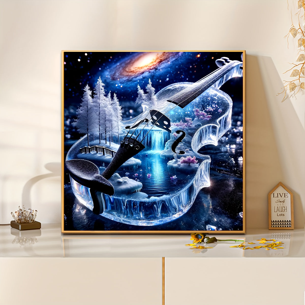 JOZYSH Crystal Violin 5D Diamond Painting Kit