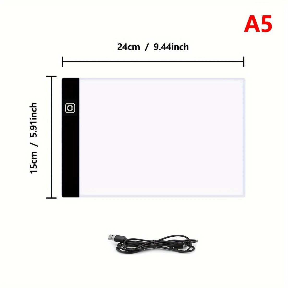 LED Light Pad for Diamond Painting USB Power Three Brightness Levels