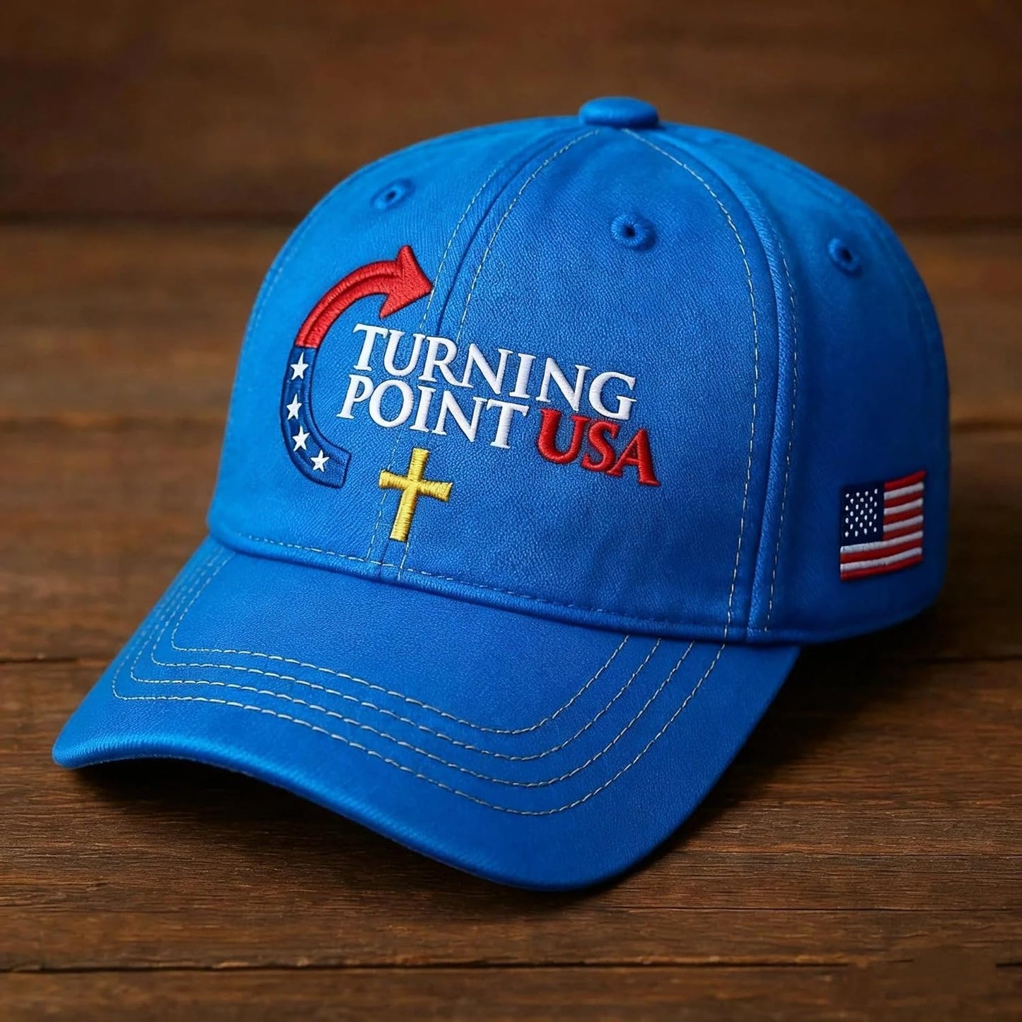 American Turning Point Patriotic Baseball Cap Unisex Adjustable Breathable