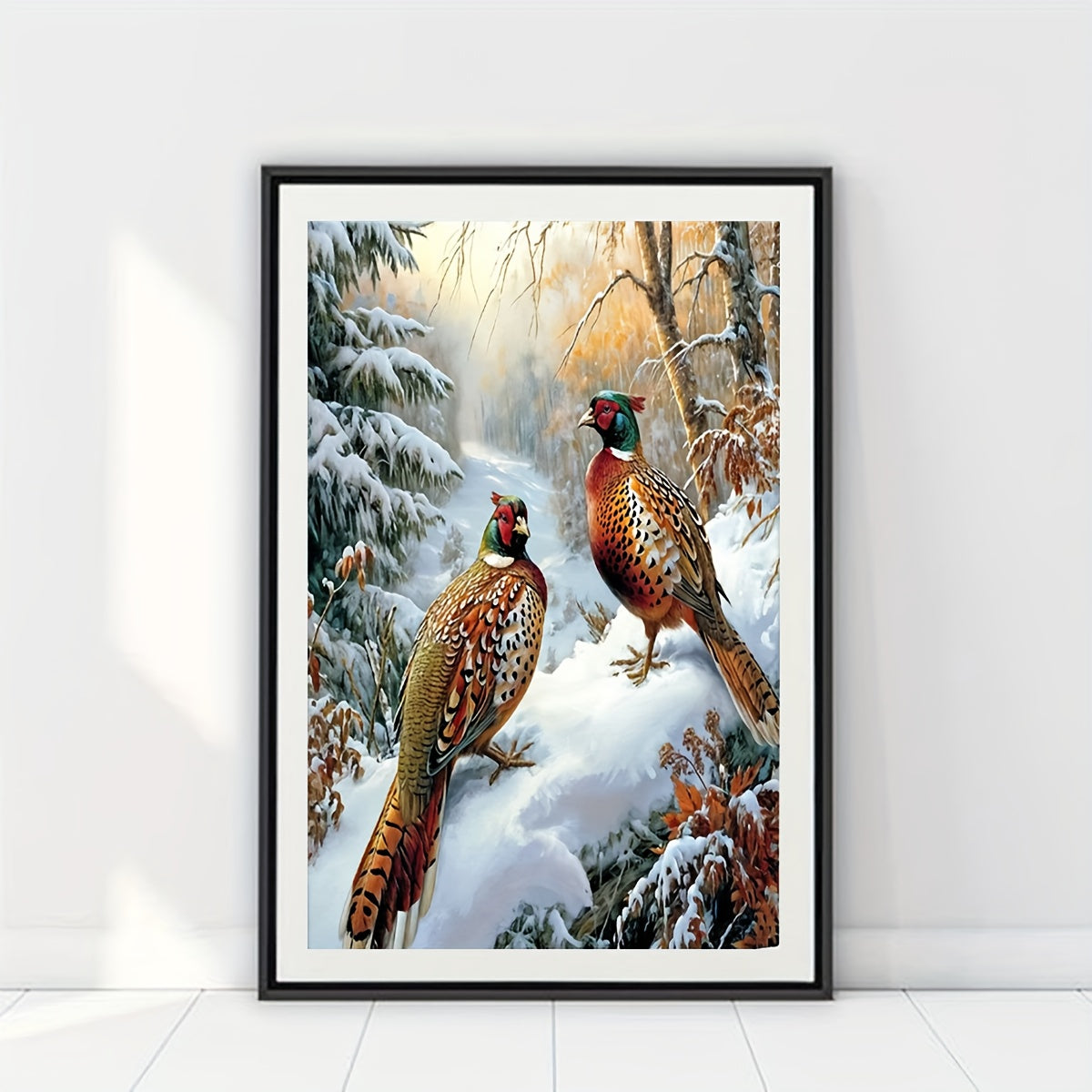 Chicken Theme 5D Diamond Painting Kit With Tools For Beginners