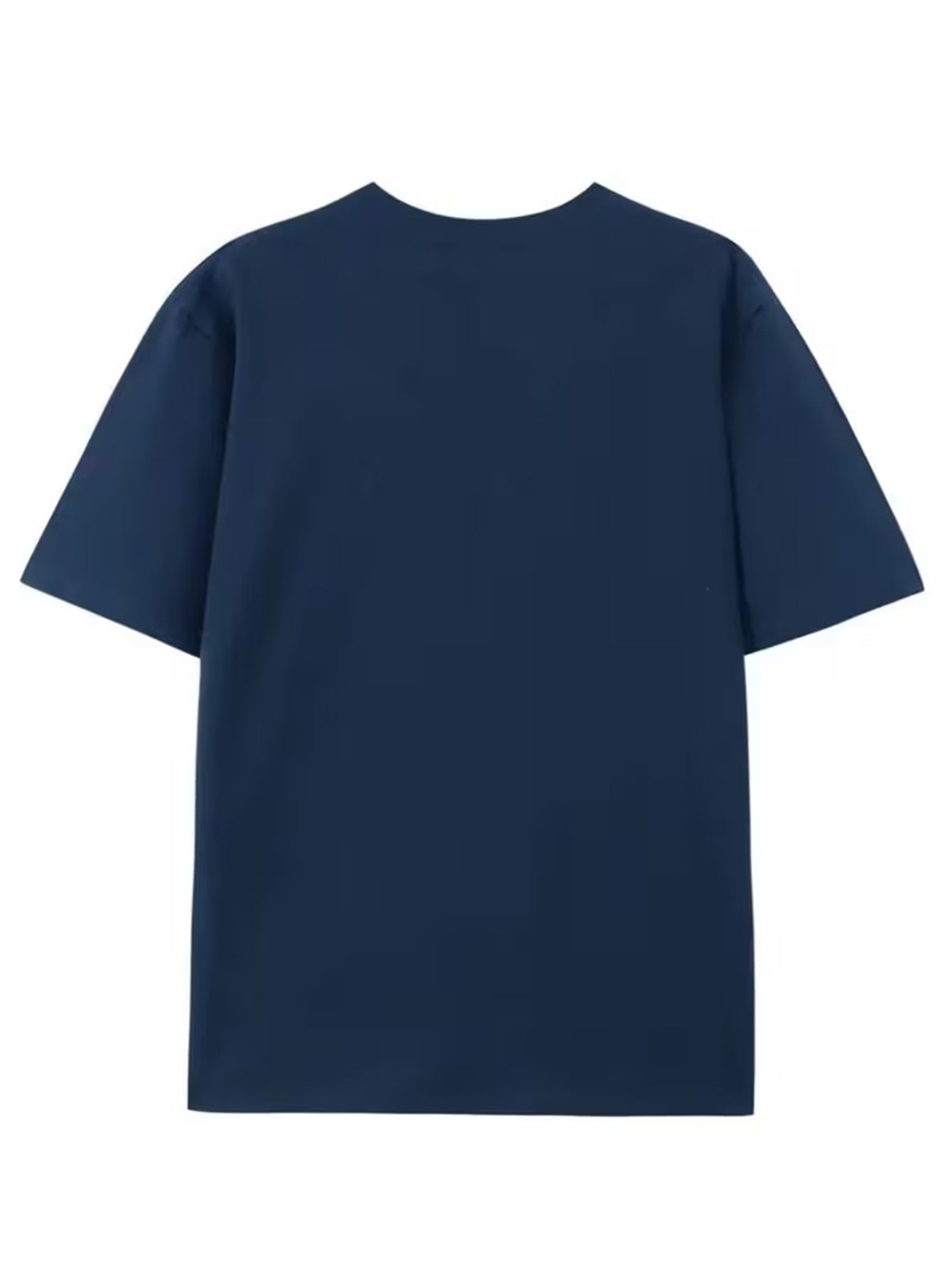 Mens Printed T Shirt Round Neck Short Sleeve Casual Tee