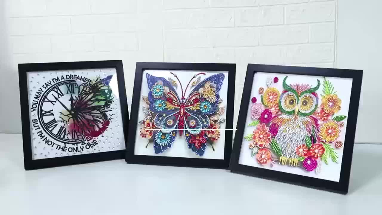 Diamond Art Painting Kit 6 Piece 5D Round Full Design