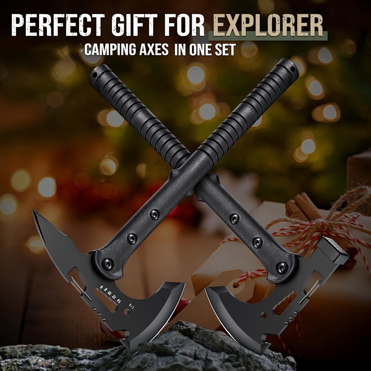 Purple Dragon Outdoor Axe Kit With Hatchet And Tools