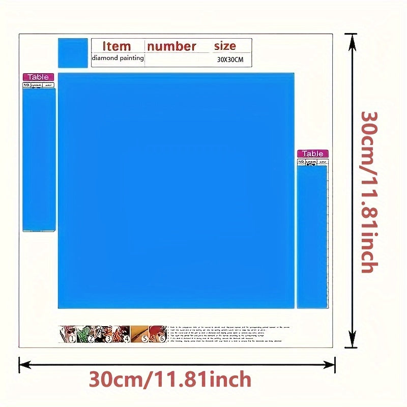 Landscape Diamond Painting Kit Round 5D Full Diamond Art For Home Decor