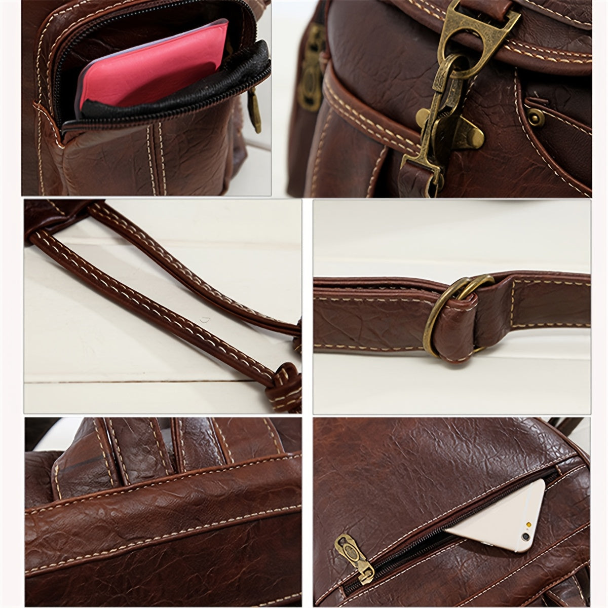 OTOEZ Vintage Fashion Backpack Rucksack For Men And Women