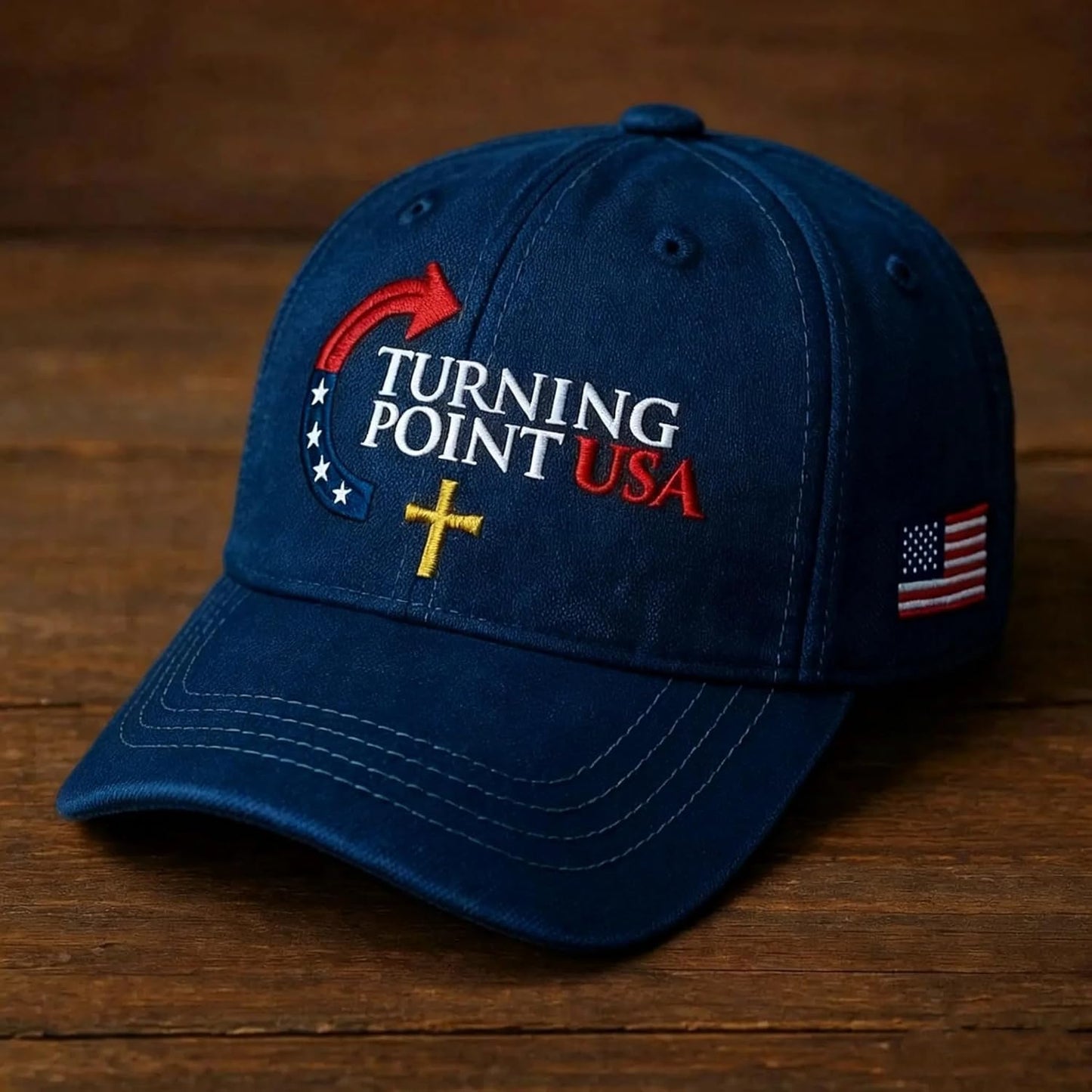 American Turning Point Patriotic Baseball Cap Unisex Adjustable Breathable